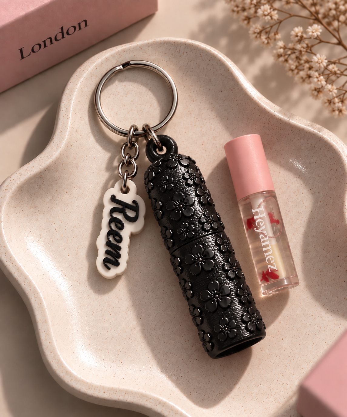 Lipstick bag charm+free gloss